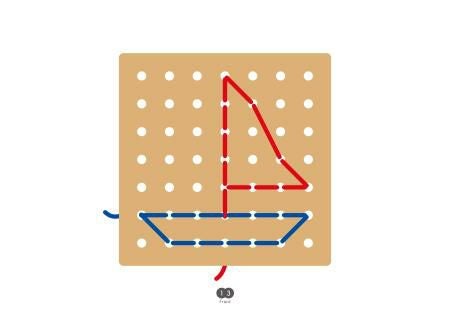 ひもとおし問題集7×7 | 幼児教材オンラインストア｜MONOKO
